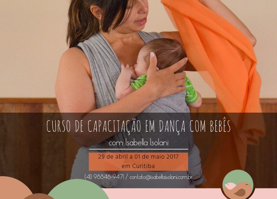 Curso de Capacitação em Dança com Bebês 2017
